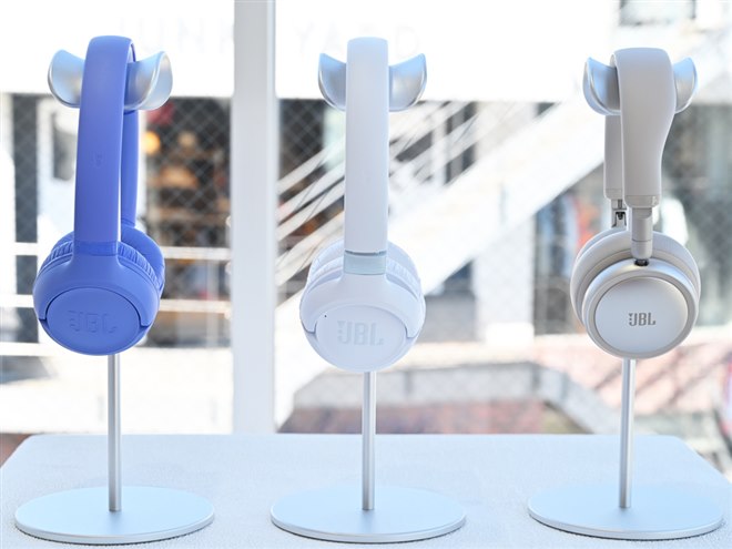 JBL、デザインを刷新したノイキャン搭載ワイヤレスヘッドホン「Live