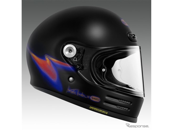 B'z稲葉浩志とSHOEIヘルメットがコラボ！『Glamster』『J・O＋』に受注