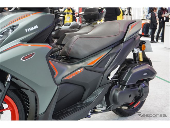 ヤマハは「スクーター祭り」!? “ターボ機能”搭載スクーター『AEROX