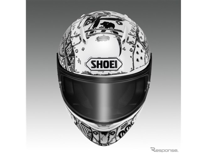 SHOEI『ワイバーン ゼロ』、アーティスト・Kiichi氏によるグラフィック