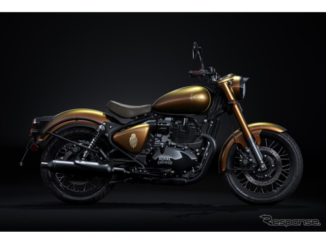 ロイヤルエンフィールド、125周年記念モデルと新型『ブリット650』を