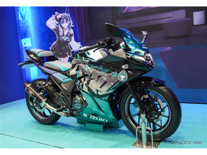 スズキ　GSX250R 配送可能　支払いは現金or振り込みも可能 VTuber「輪堂千速」コラボのスズキ『GSX250R』、その本気度に