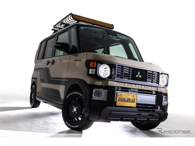 デリカミニ 三菱自動車、軽スーパーハイトワゴンの新型『デリカミニ』、『eK