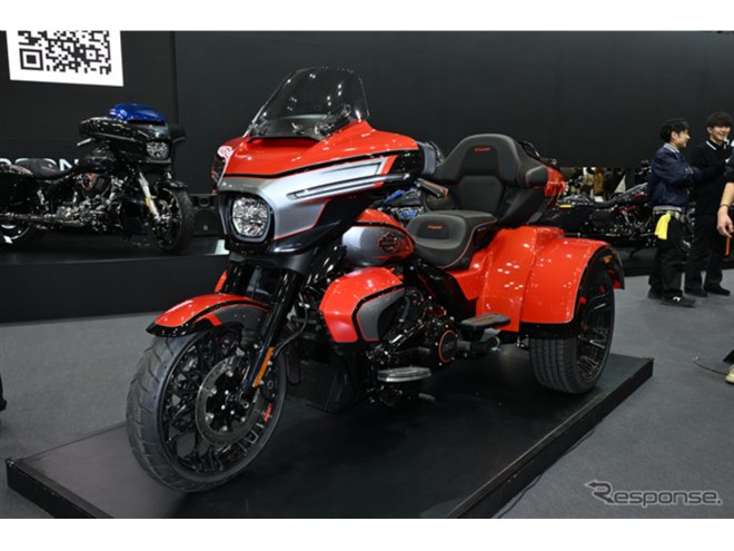 普通自動車免許で乗れる」新型ハーレーが日本初公開「二輪免許なくても