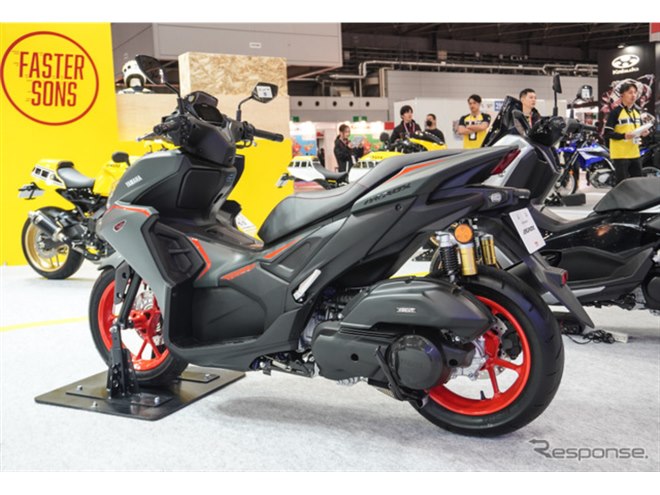 スクーターへの気合いがハンパねぇ」ヤマハの新型スクーター『AEROX スクーターへの気合いがハンパねぇ」ヤマハの新型スクーター『AEROX