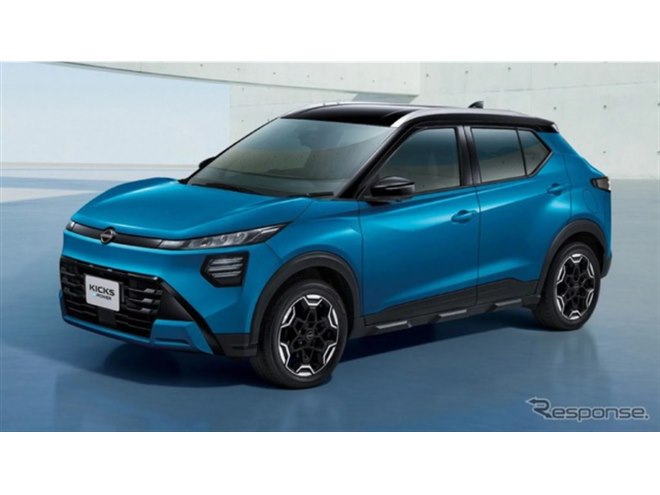 日産キックス e-POWER 改良新型、表情を大胆チェンジ---バンコク