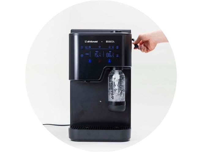 未開封品☆drinkmate 炭酸機能付きウォーターサーバー　DRM1044 浄水・冷水・熱湯・炭酸水の機能を1台に集約した「drinkmate×BRITA 多