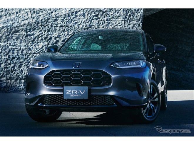 以前とは違う上質さ」ホンダ『ZR-V』一部改良、SNSでは新グリルに