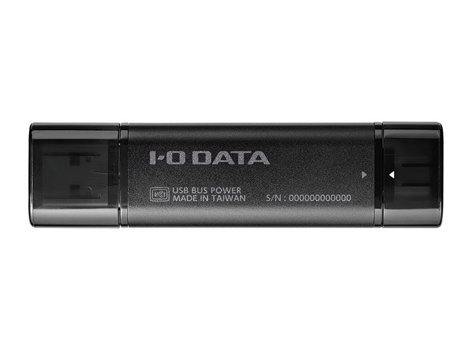 アイ・オー、USBとUSB Type-Cに両対応したスティックSSD「SSPQ-USC」に
