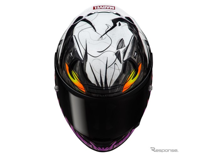 アンチヴェノム」がフルフェイスヘルメットに、HJC『RPHA 12 アンチ