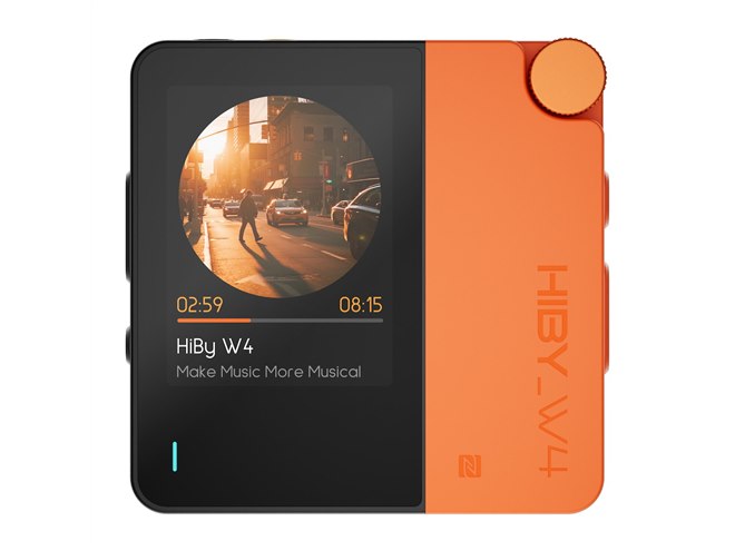 HiBy、USB・Bluetooth両対応のカラータッチスクリーン付きポータブル