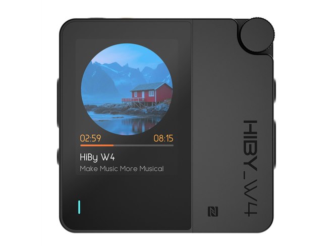 HiBy、USB・Bluetooth両対応のカラータッチスクリーン付きポータブル