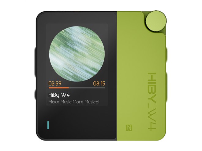 HiBy、USB・Bluetooth両対応のカラータッチスクリーン付きポータブル
