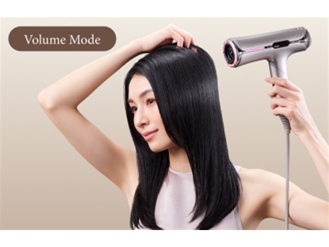 KINUJO、2.7m3/分の大風量を実現したヘアドライヤー「Silk Premium