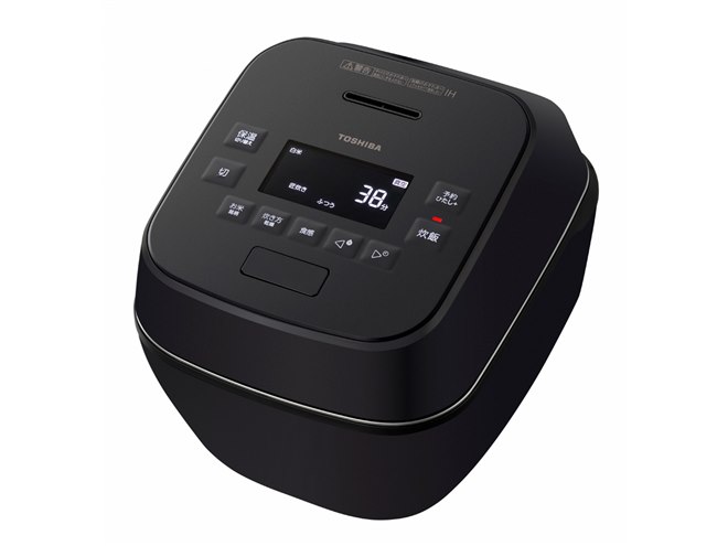 【良品】TOSHIBA 10合　真空圧力IH ジャー炊飯器 東芝、粒立ち・甘み・香りが進化した真空圧力IHジャー炊飯器 炎匠炊き