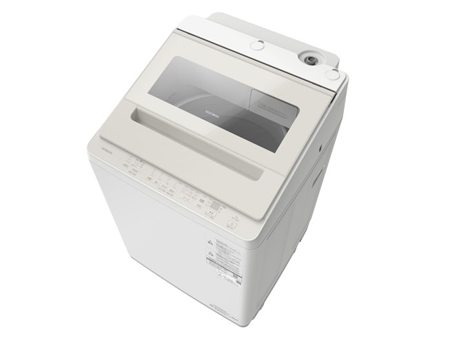 美品【 HITACHI 】日立 ビートウォッシュ 洗濯9.0㎏ 全自動洗濯機 シャワービート洗浄 エコに洗濯 自動おそうじ機能搭載 BW-9MV BW-9WV-S 全自動洗濯機 ビートウォッシュ シルバー [洗濯9.0kg /乾燥