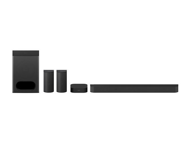 ソニー、リアスピーカーとサブウーハーが付属する5.1chリアル