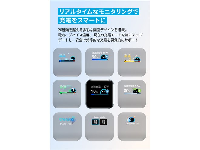 �uAnker Nano Charger�i45W, Display, �X�C���O�v���O�j�v
