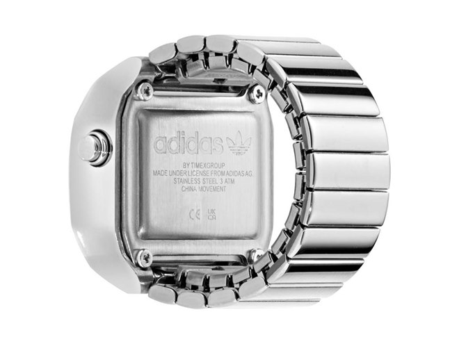 アディダス、指に装着する初のリングウォッチ「DIGITAL TWO RING