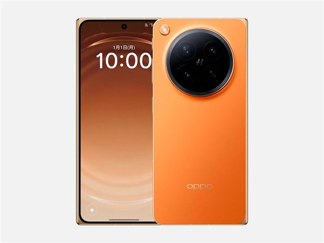 OPPO スマートフォン 本体 オレンジ OPPO、厚さ8.9/4.2mmの薄型フォルダブルスマホ「OPPO Find N6」 - 価格.com