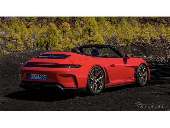 ポルシェ『911 GT3 S/C』、GT3初の全自動オープントップ登場…510馬力の