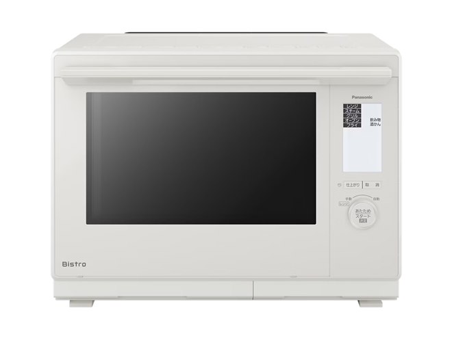 0117-01☆2021年製☆スチームオーブンレンジ☆パナソニック☆Bistro スチームオーブンレンジ Bistro(ビストロ) ホワイト NE-BS907-W [30L