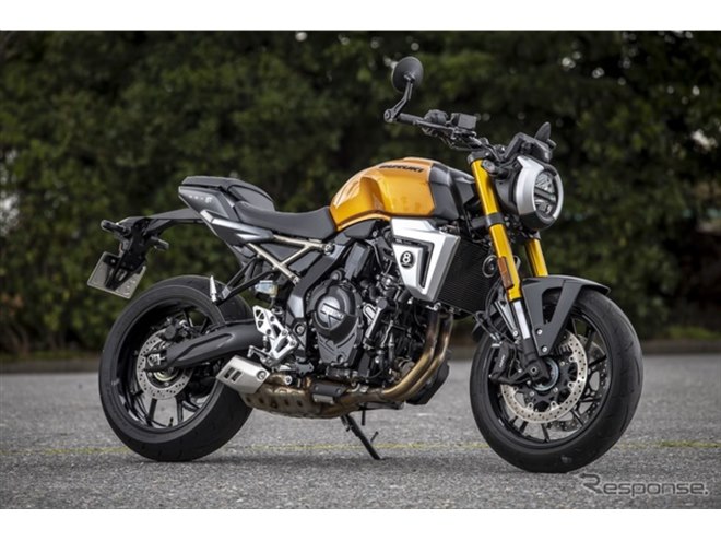 スズキの新型ネオレトロバイク『GSX-8T』と『GSX-8TT』が独デザイン賞