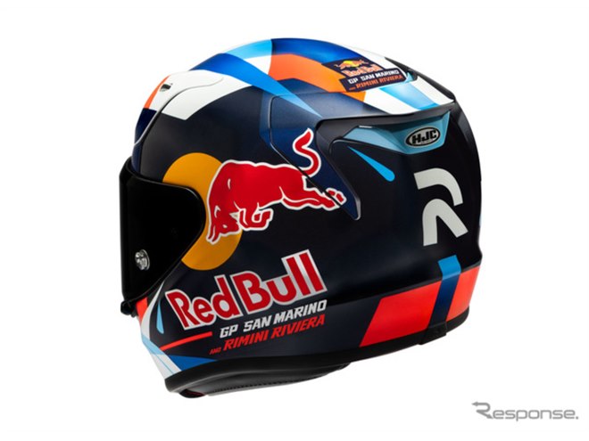 MotoGPのエネルギーをグラフィックで表現、HJCヘルメット『RPHA 12