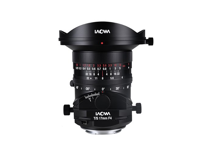 LAOWA、104度の超広角で歪曲を抑制した「LAOWA 17mm F4 Zero-D Tilt