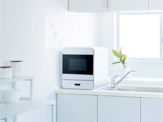 AQUA、タンク式と分岐水栓式に対応した卓上型食器洗い乾燥機「ADW-L40B