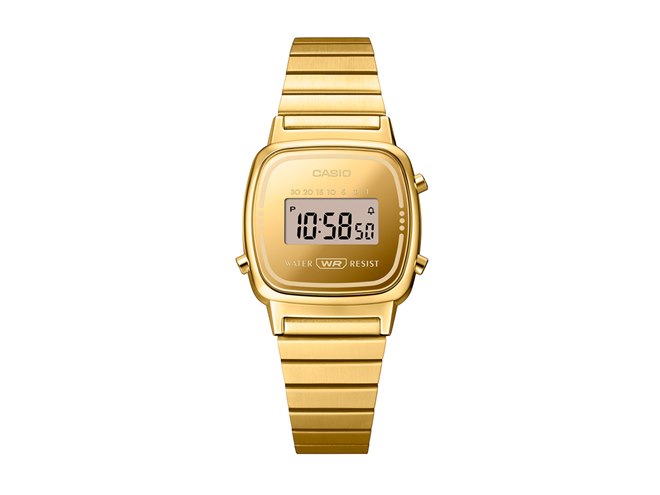 カシオ、CASIO CLASSICから蒸着処理のワントーンが美しいミニマルな