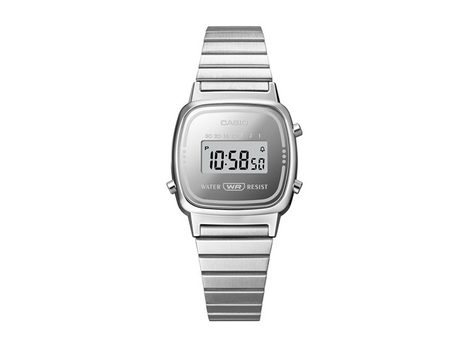カシオ、CASIO CLASSICから蒸着処理のワントーンが美しいミニマルな