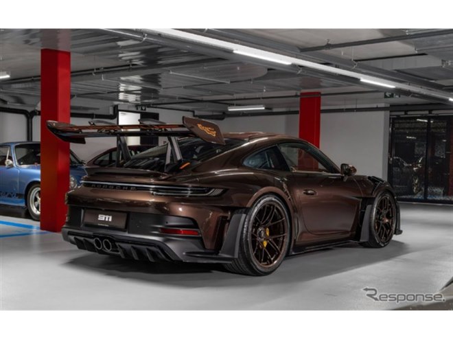 絶版 ポルシェ特注 PORSHE 911 GT3 RSR ハイエンド ポルシェ『911 GT3 RS』、特注の1台はマカダミアメタリック仕上げ