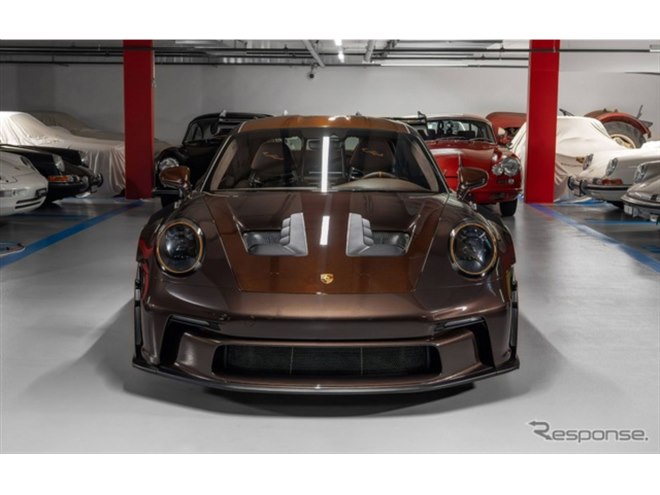 ポルシェ『911 GT3 RS』、特注の1台はマカダミアメタリック仕上げ
