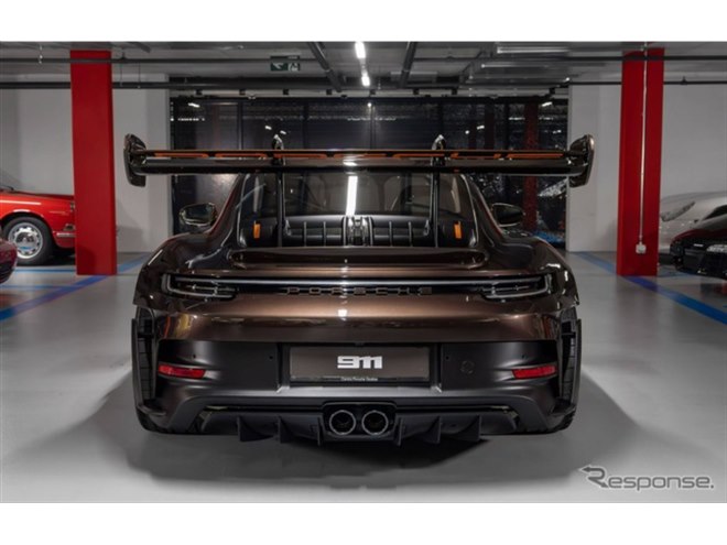 絶版 ポルシェ特注 PORSHE 911 GT3 RSR ハイエンド ポルシェ『911 GT3 RS』、特注の1台はマカダミアメタリック仕上げ
