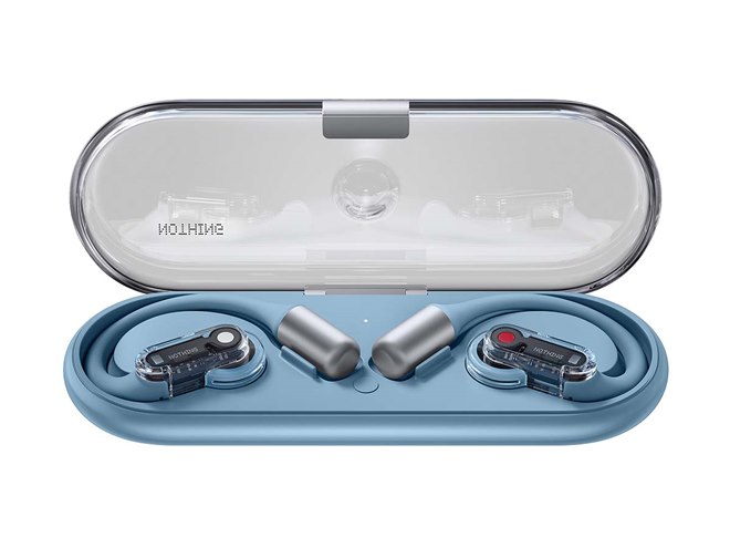 Nothing、オープンウェアラブルイヤホン「Ear (open)」に新色ブルーを