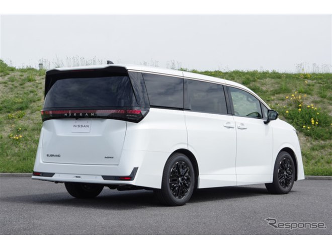 日産 エルグランド 新型】あえて全幅を45mm拡大!? 高級ミニバンの王者