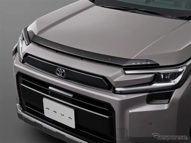 トヨタ アップグレード ファクトリー、新型『RAV4』純正アクセサリーを