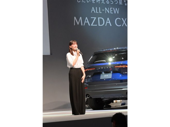 綾瀬はるかがマツダのブランドアンバサダーに 新型「マツダCX-5」の