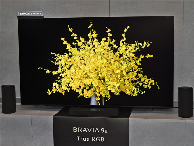 ソニー、RGB Mini LEDバックライトを搭載した4K液晶テレビのフラッグ