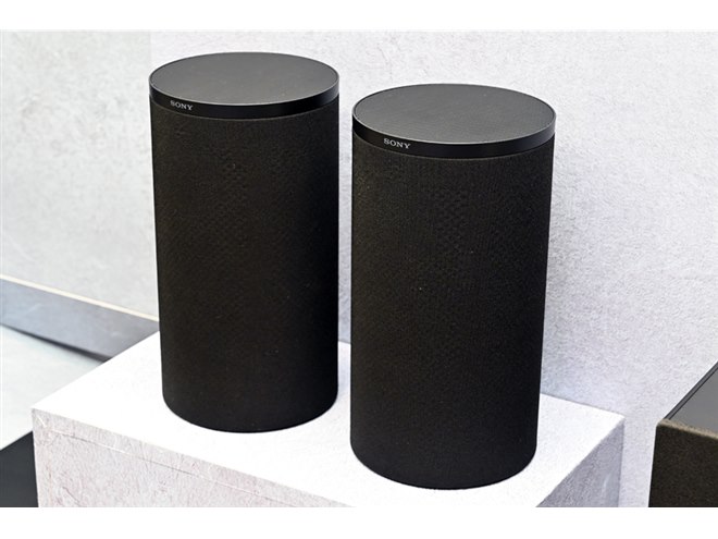 SONYスピーカー　サブウーハー　セット ソニー、デュアル対向ドライバー構成を採用したサブウーハーなど新型