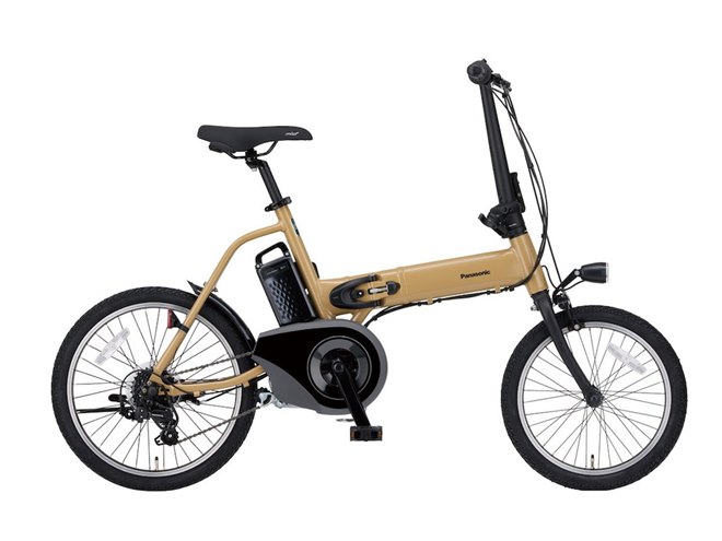 ※決定※パナソニック電動アシスト自転車 パナソニック、約800gの軽量化を図った折りたたみ電動アシスト自転車