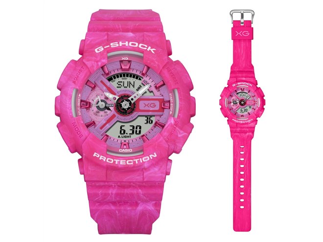 カシオ、「XG」と「G-SHOCK」の初コラボレーションモデル「GM-S5600XG