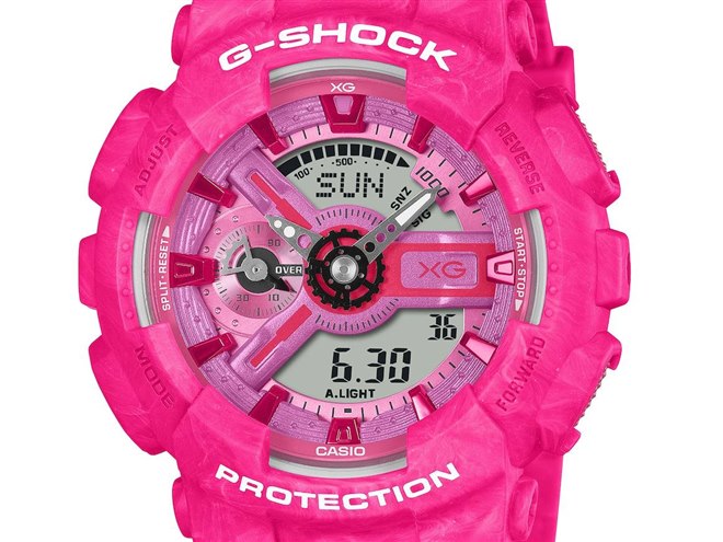 カシオ、「XG」と「G-SHOCK」の初コラボレーションモデル「GM-S5600XG