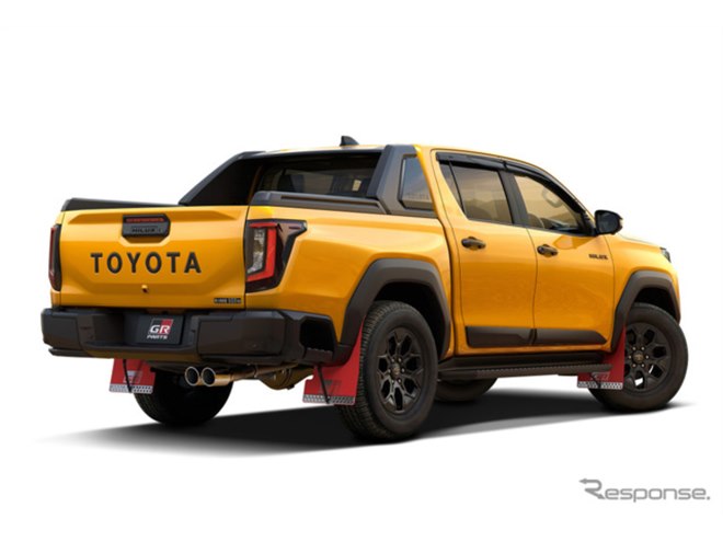 新型トヨタ『ハイラックス』用GRパーツ登場！ スタイルと機能性を両立