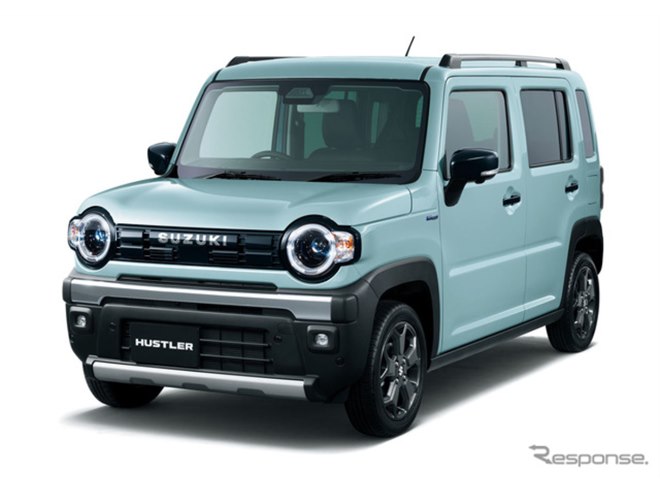 【新品外し】2026年スズキハスラータフワイルド純正サスペンション一式 お顔も色もかわいい」スズキ『ハスラー』がマイナーチェンジ！ 新