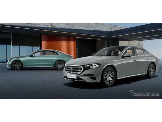 メルセデスベンツEクラス、現行型初の左ハンドル「E 300 Edition