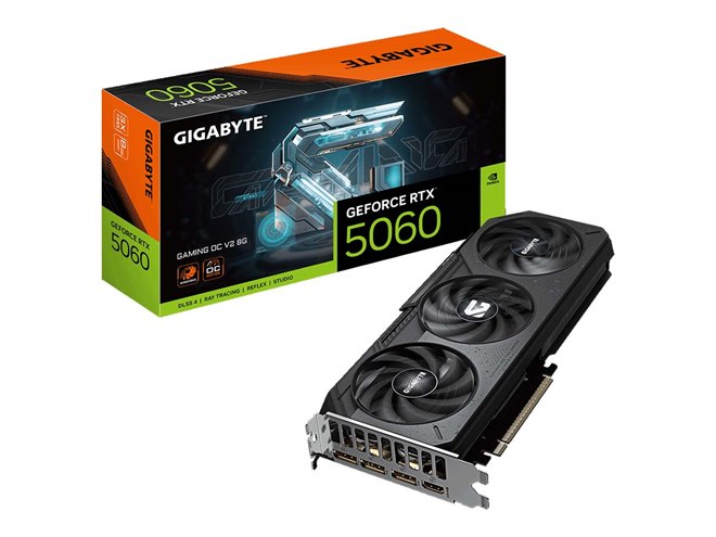 c.a.g.w.専用 GIGABYTE、「GeForce RTX 5060」を搭載したビデオカードのAmazon専売