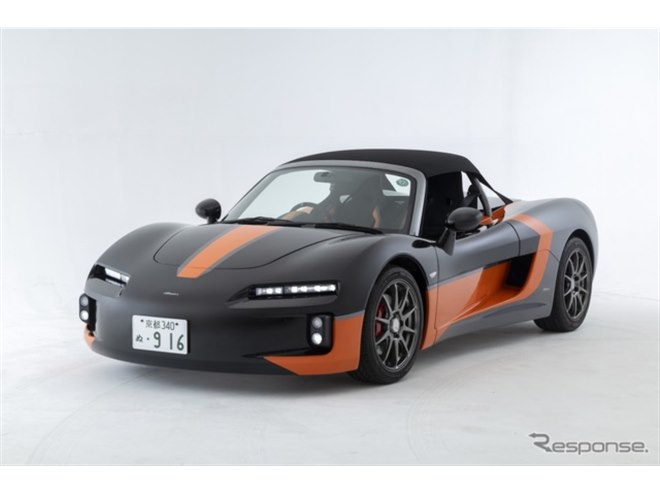 トミーカイラZZ-EV』、1台限りの改良新型が登場…フロントフェイス刷新