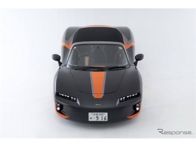 トミーカイラZZ-EV』、1台限りの改良新型が登場…フロントフェイス刷新